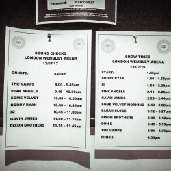 Wembley Show 1