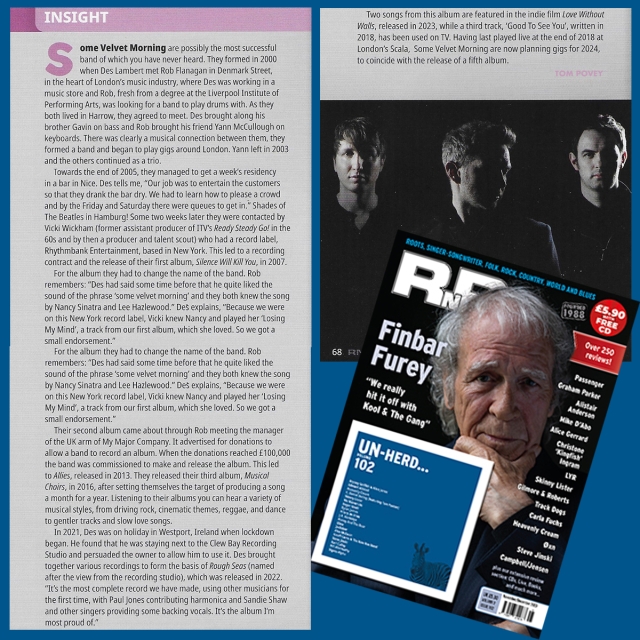 Some Velvet Morning RnR Magazine Feature